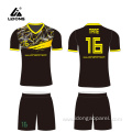 Custom Cheap Team Sublimation Printed Soccer jersey Set